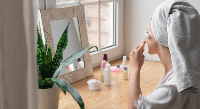 woman-doing-self-care-routine-home_23-2148974306
